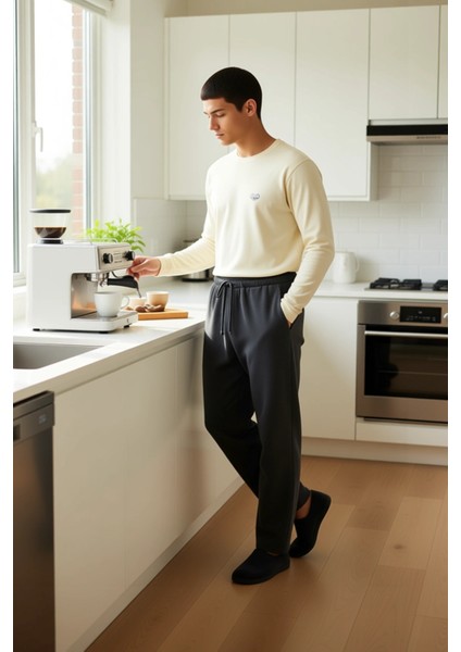 Hayvan Nakışlı Bisiklet Yaka Uzun Kollu Pijama Takımı Kadın Fonksiyonel Dayanıklı Kaliteli fiyatları