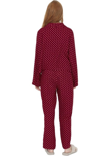 Kadın Kalp Desenli Viskon Pijama Takımı Fonksiyonel Dayanıklı Kaliteli Konforlu Estetik Şık indirimleri