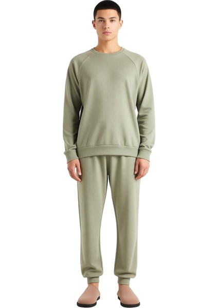 Erkek Waffle Dokuma V Yaka Pijama Takımı Açık Haki Fonksiyonel Dayanıklı Kaliteli Konforlu fırsatları