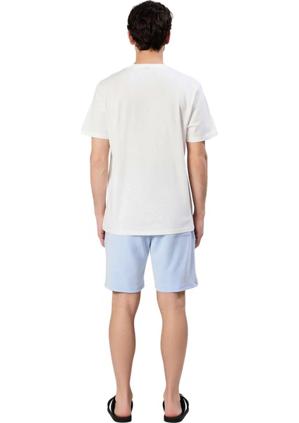 Erkek Bisiklet Yaka Köpek Nakışlı Pijama Fonksiyonel Dayanıklı Kaliteli Konforlu Estetik Şık fırsatları