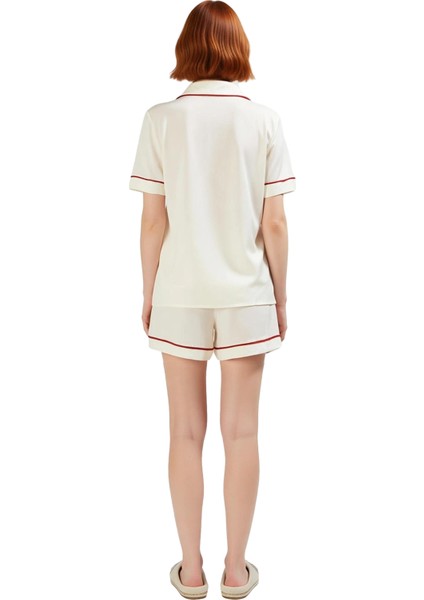 Kadın Viskon Pijama Takımı Kalp Detaylı Fonksiyonel Dayanıklı Kaliteli Konforlu Estetik Şık fırsatları