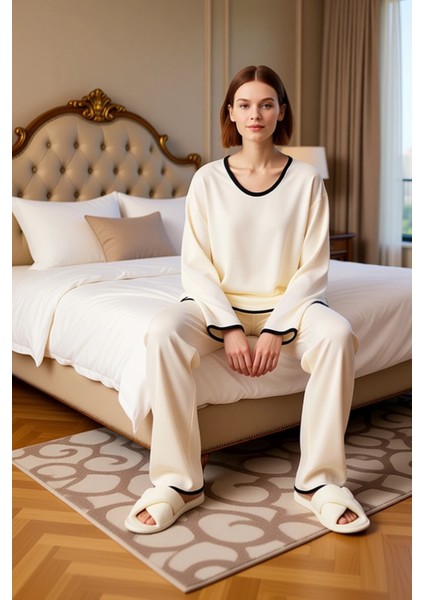 Kadın Viskon Dokuma Pijama Takımı Rahat Kesim Fonksiyonel Dayanıklı Kaliteli Konforlu Spor modelleri