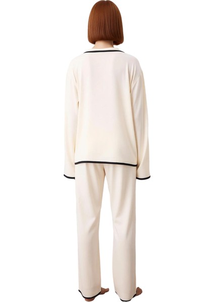 Kadın Viskon Dokuma Pijama Takımı Rahat Kesim Fonksiyonel Dayanıklı Kaliteli Konforlu Spor indirimleri