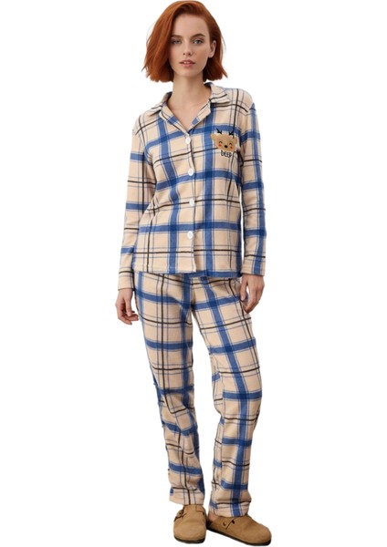 Kadin Ekose Polar Pijama Takımı Kirmizi Detayli Fonksiyonel Dayanıklı Kaliteli Konforlu Şık fırsatları