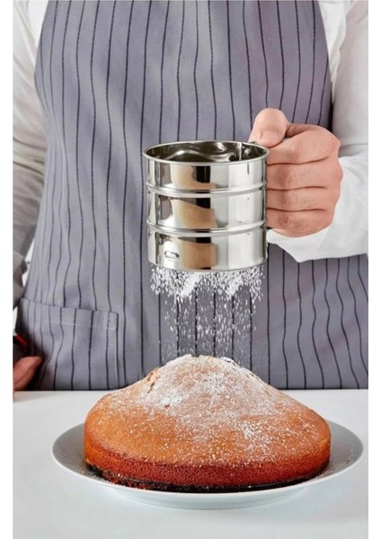 Paslanmaz Çelik Tetikli Un Eleme Apartı