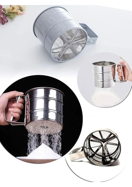 Paslanmaz Çelik Tetikli Un Eleme Apartı fiyatları