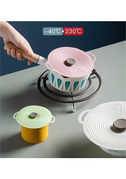 3'lü Vakumlu Silikon Kapak Seti indirimleri