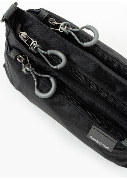 Sanmorris Kadın 3 Bölmeli Paraşüt Kumaş Ayarlanabilir Çapraz Askılı Çanta indirimleri