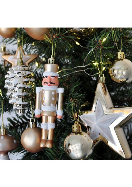 Yılbaşı Ağaç Süsleme Seti 24 Parça -Altın- Yılbaşı Süsü fiyatları