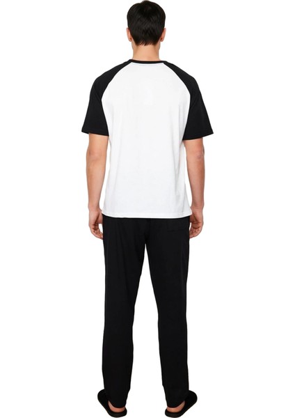 Erkek Baskılı Reglan Kol Pijama Takımı Fonksiyonel Dayanıklı Kaliteli Konforlu Estetik Şık indirimleri