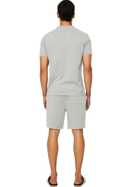 Erkek Casual Relaxed Fit Pijama Takımı Bisiklet Yaka Fonksiyonel Dayanıklı Kaliteli Modern modelleri