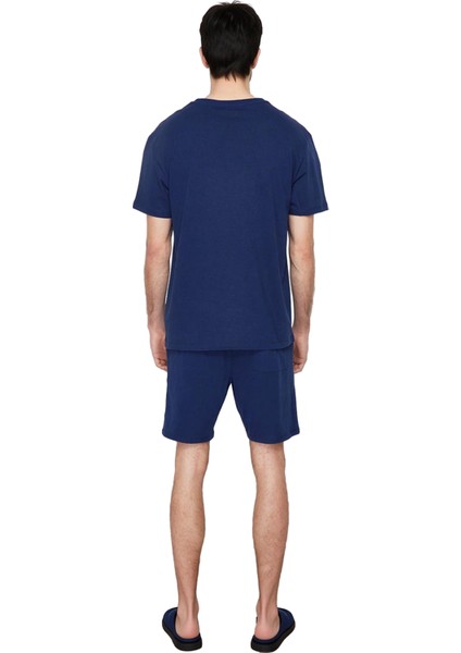 Erkek Casual Relaxed Fit Pijama Takımı Bisiklet Yaka Fonksiyonel Dayanıklı Kaliteli Modern modelleri