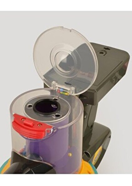 Sesli ve Işıklı Elektrik Süpürgesi Eğlenceli Tasarım ile Güvenli Oyun 0-8 Yaş İçin