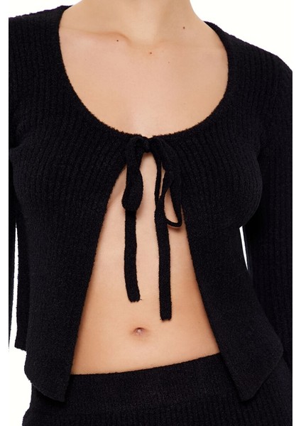 Triko Bağlamalı Hırka modelleri