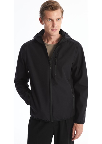 Yeni Sezon Standart Kalıp Kapüşonlu Erkek Yağmurluk