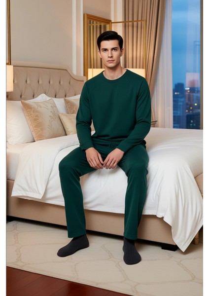 Erkek Waffle Dokuma V Yaka Pijama Takımı Açık Haki Fonksiyonel Dayanıklı Kaliteli Konforlu modelleri