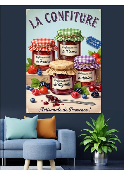 Ev Yapımı Reçel Kavanozları Dekoratif Kanvas - Mdf Ahşap Tablo modelleri