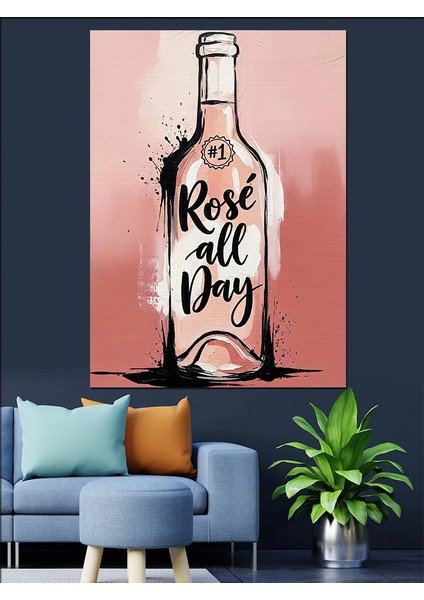 Kırmızı Şarap Afişi Dekorasyon Dekoratif Kanvas - Mdf Ahşap Tablo fırsatları