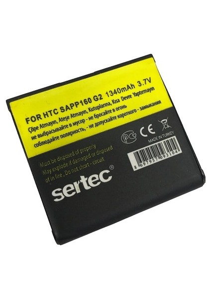 HTC G2 Hero / SAPP160 Uyumlu Batarya fiyatları