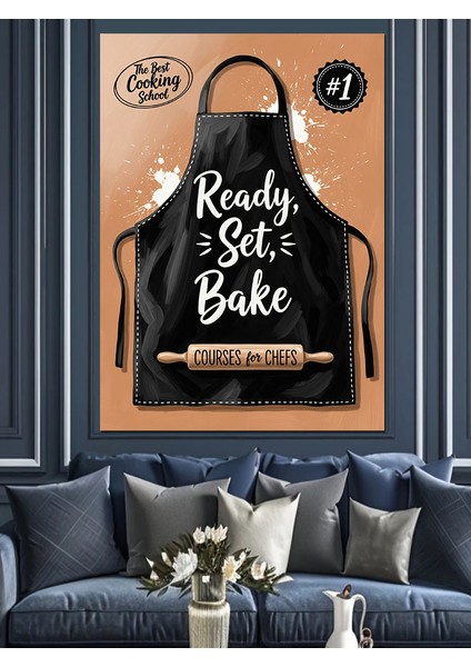 Hazır Pişir Ekmek Önlüğü Dekoratif Kanvas - Mdf Ahşap Tablo modelleri