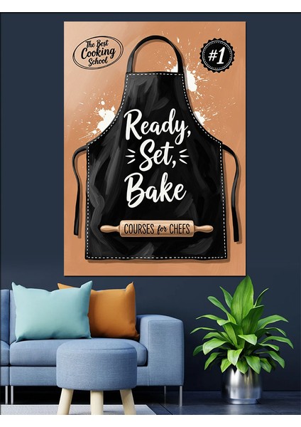 Hazır Pişir Ekmek Önlüğü Dekoratif Kanvas - Mdf Ahşap Tablo indirimleri