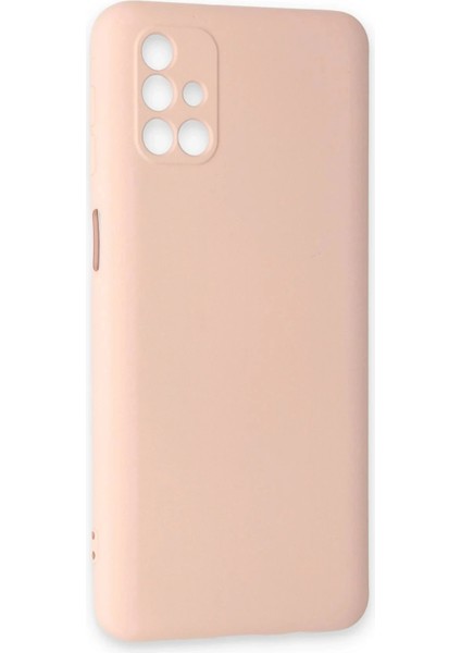 Samsung Galaxy M31S Kılıf Nano Içi Kadife Silikon - Pudra fiyatları
