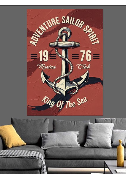 Yelkenli Gemi Deniz Macerası Dekoratif Kanvas - Mdf Ahşap Tablo indirimleri