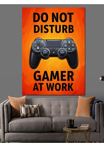 Oyun Kumandası Dikkat Dağıtma Dekoratif Kanvas - Mdf Ahşap Tablo fırsatları