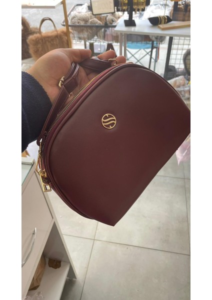 Çapraz Askılı 3 Gözlü Kadın Çapraz Çanta