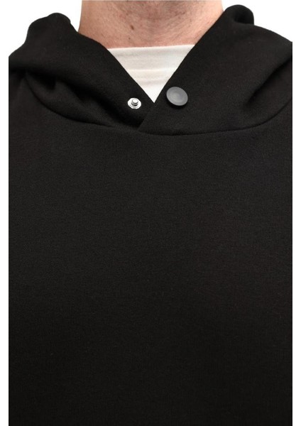 5W MB Ros 17HS109 5pr Sıyah Erkek Sweatshırt modelleri