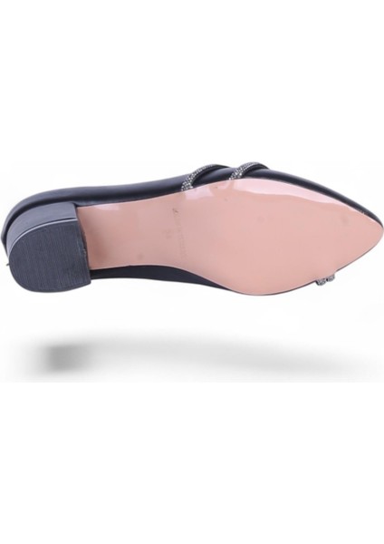 Pıno4 Siyah Kadın 7cm Topuklu Ayakkabı fırsatları