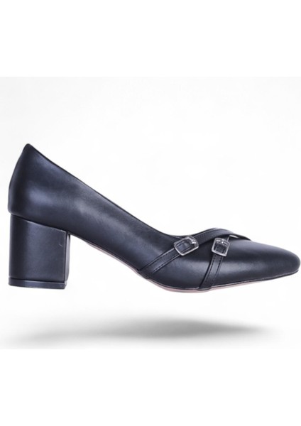Pıno5 Siyah Kadın 7cm Topuklu Ayakkabı fiyatları