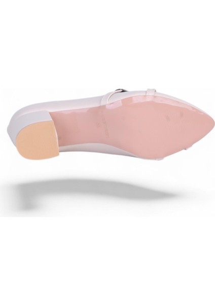 Pıno5 Krem Kadın 7cm Topuklu Ayakkabı fırsatları