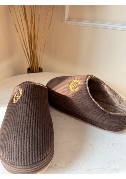 Modern Ekstra Hafif Erkek Ev Terliği Kahverengi fiyatları