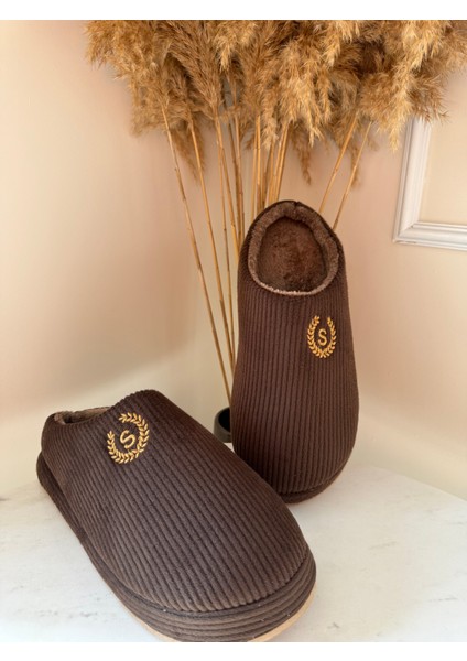 Modern Ekstra Hafif Erkek Ev Terliği Kahverengi modelleri