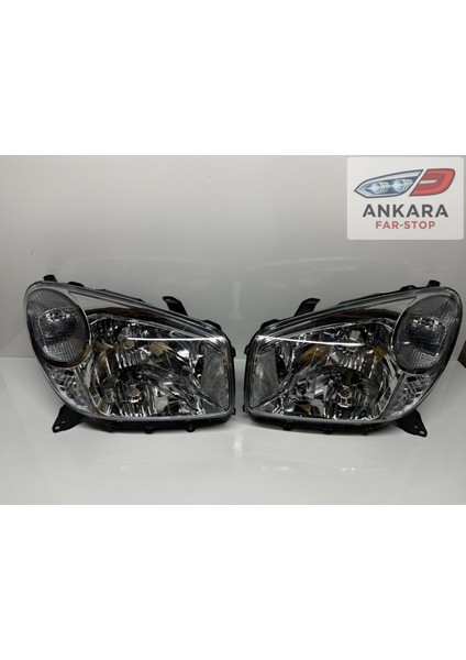 Toyota Rav-4 2003 - 2004 Far Lambası Sağ-Sol Takım (Sağ-Sol Takım-2 Far) fırsatları