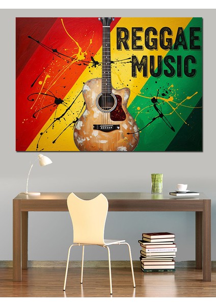 Reggae Müzik Poster Tasarımı Dekoratif Kanvas - Mdf Ahşap Tablo modelleri