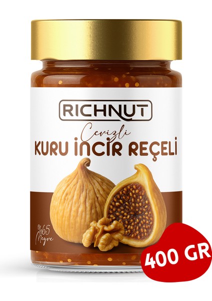 Cevizli Kuru Incir Reçeli (Katkı, Koruyucu, Renklendirici Içermez)