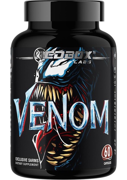 Redbox Labs Venom RAD-150 TLB-150 Laxogenin Turkesteron 60 Caps