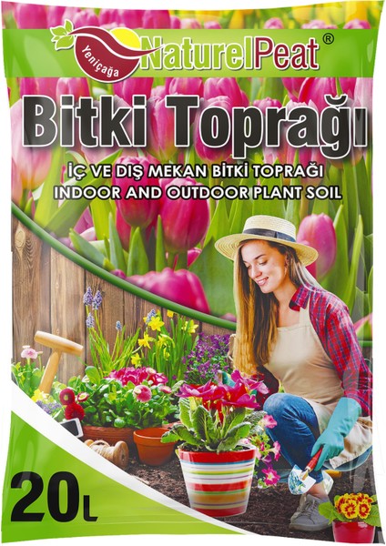 Naturel Peat – Bitki Toprağı - 20 Litre