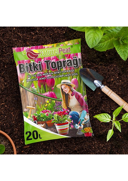 Naturel Peat – Bitki Toprağı - 20 Litre fiyatları