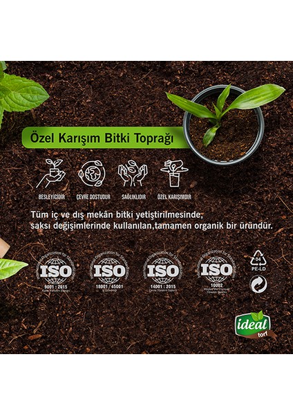 Naturel Peat – Bitki Toprağı - 20 Litre modelleri