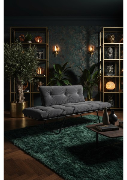 Katlanır Yataklı Ikili Kanepe | Mekanizmalı Çekyat Koltuk | Açılır Kollu Çift Işlevli Misafir Yatağı – Kompakt & Fonksiyonel fiyatları