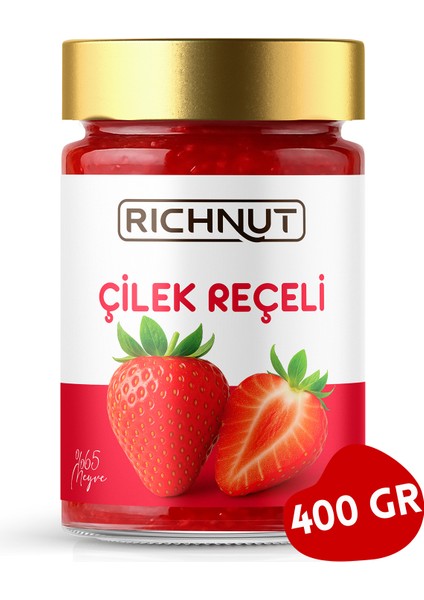 Çilek Reçeli (Katkı, Koruyucu, Renklendirici Içermez)