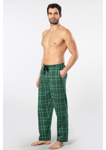 Erkek Dokuma Pijama Tek Alt 2240/YEŞIL 1 modelleri