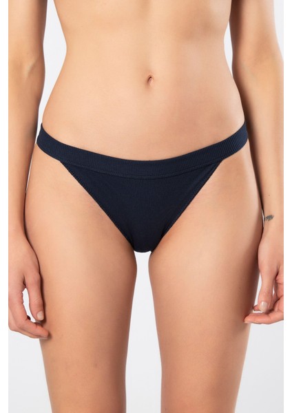 Kadın Likralı Ribana Tanga 2'li Paket 931/LACIVERT fiyatları