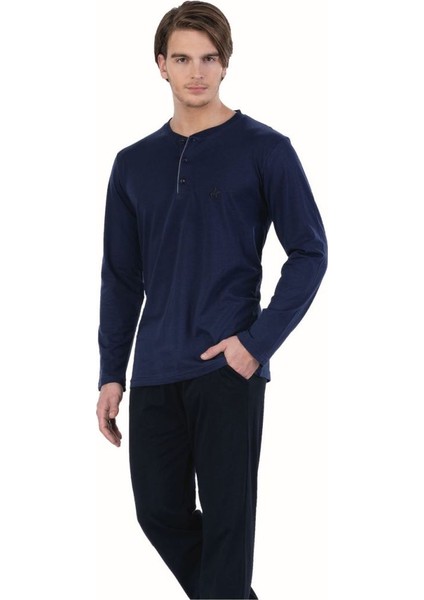 Uzun Kol Erkek Pijama Takımı 881 fırsatları