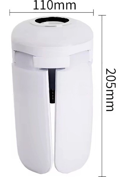 PARTİ AMPULÜ LED Müzikli Ampül - Uygulama Kontrollü ve Uzaktan Kumandalı Kanatlı Bluetooth Hoparlörlü Akıllı 50W LED Lamba