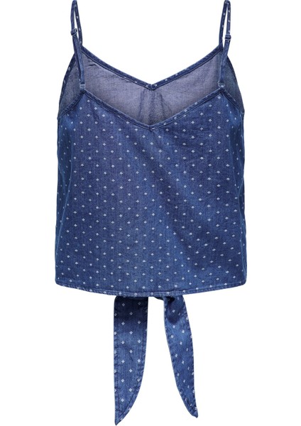 Onlnova Azure Knot Sınglet Ptm Kadın Mavi T-Shirt - 15343004 fiyatları