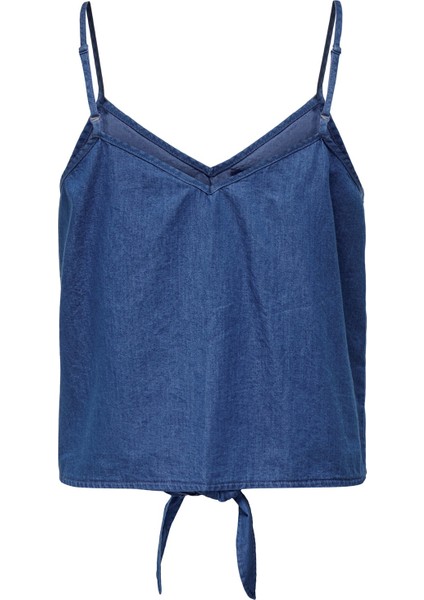 Onlnova Azure Knot Sınglet Ptm Kadın Mavi T-Shirt - 15343004 fiyatları